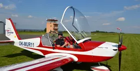 Pilotem ultralightu na zkoušku foto