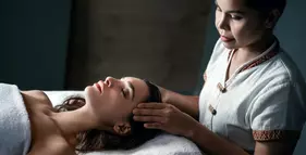 Thajská aromaterapeutická masáž foto