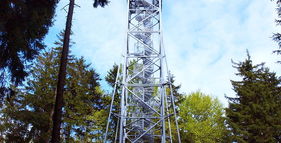Rozhledna Kraví hora (Kühberg) - 953 m n.m. foto