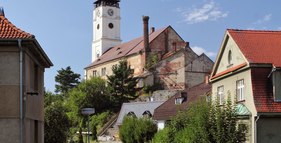 Vyhlídková věž - pohled do čapího hnízda foto