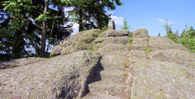 Vrchol Špičák - 991 m n.m. foto