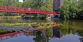 Rozhledna Vávrova lávka foto