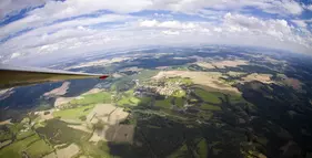 Let větroněm foto